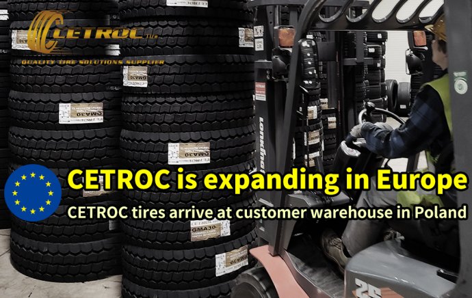 CETROC Thailand tires arrived at customer warehouse in Poland!
