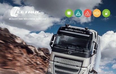 Retread for CETROC tires after 200,000 km drive distance in Spainish market.